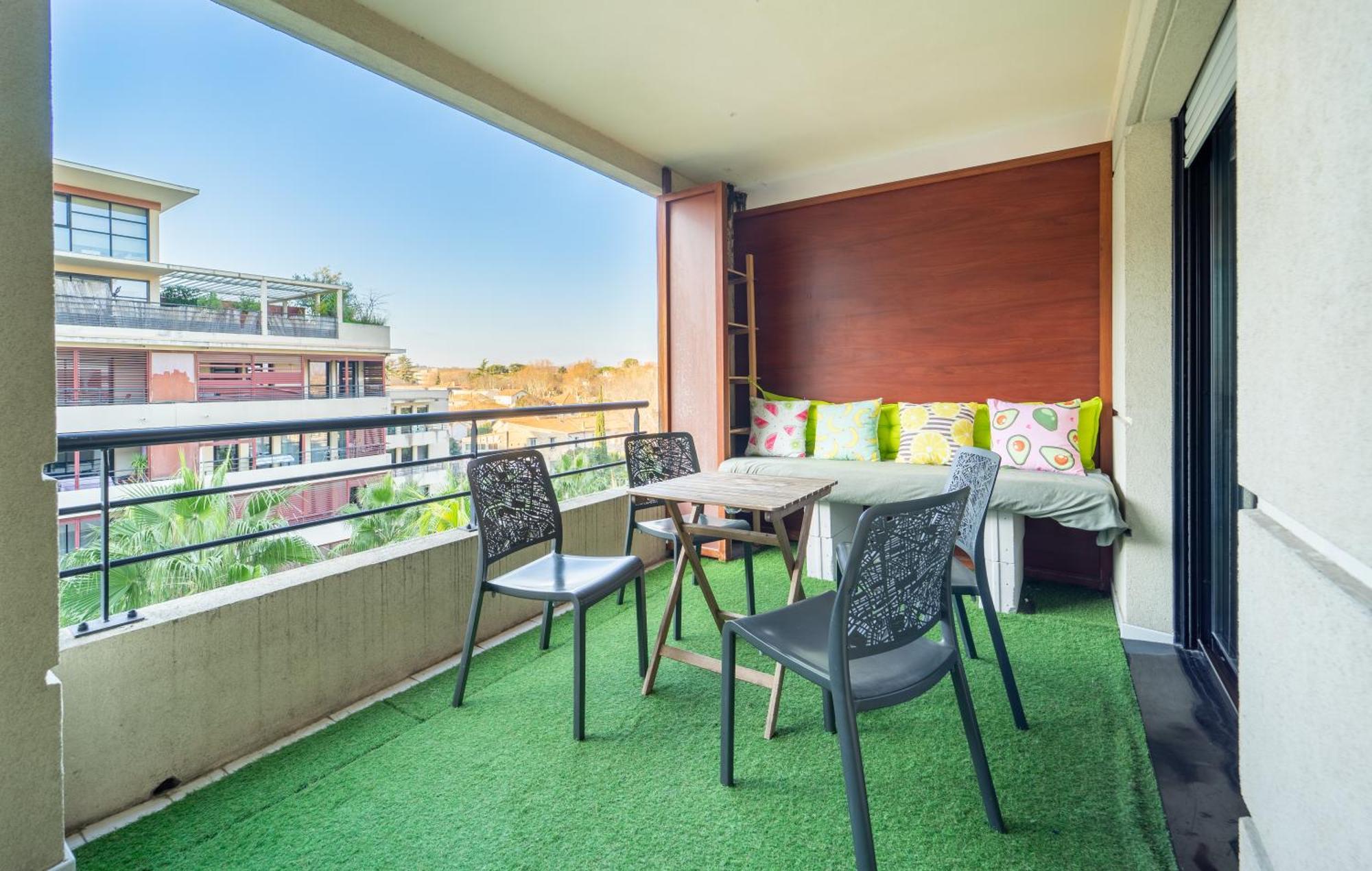 Le Dory - Spacieux, Climatisation, Terrasse & Parking Montpellier Exterior photo